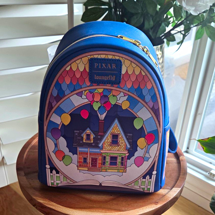 Loungefly Disney Pixar Up Mini Backpack Blue Multicolor Mini Size