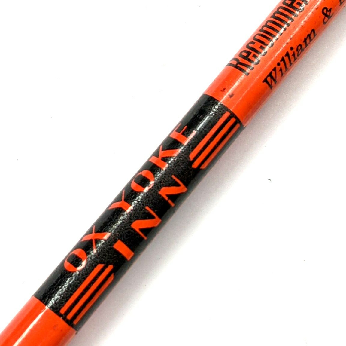 c1950s Amana Colonies, IA Ox Yoke Inn Duncan Hines AAA Recommend Wood Pencil G15 c1950s Amana Colonies, IA Ox Yoke Inn Duncan Hines AAA Recommend Wood Pencil G15