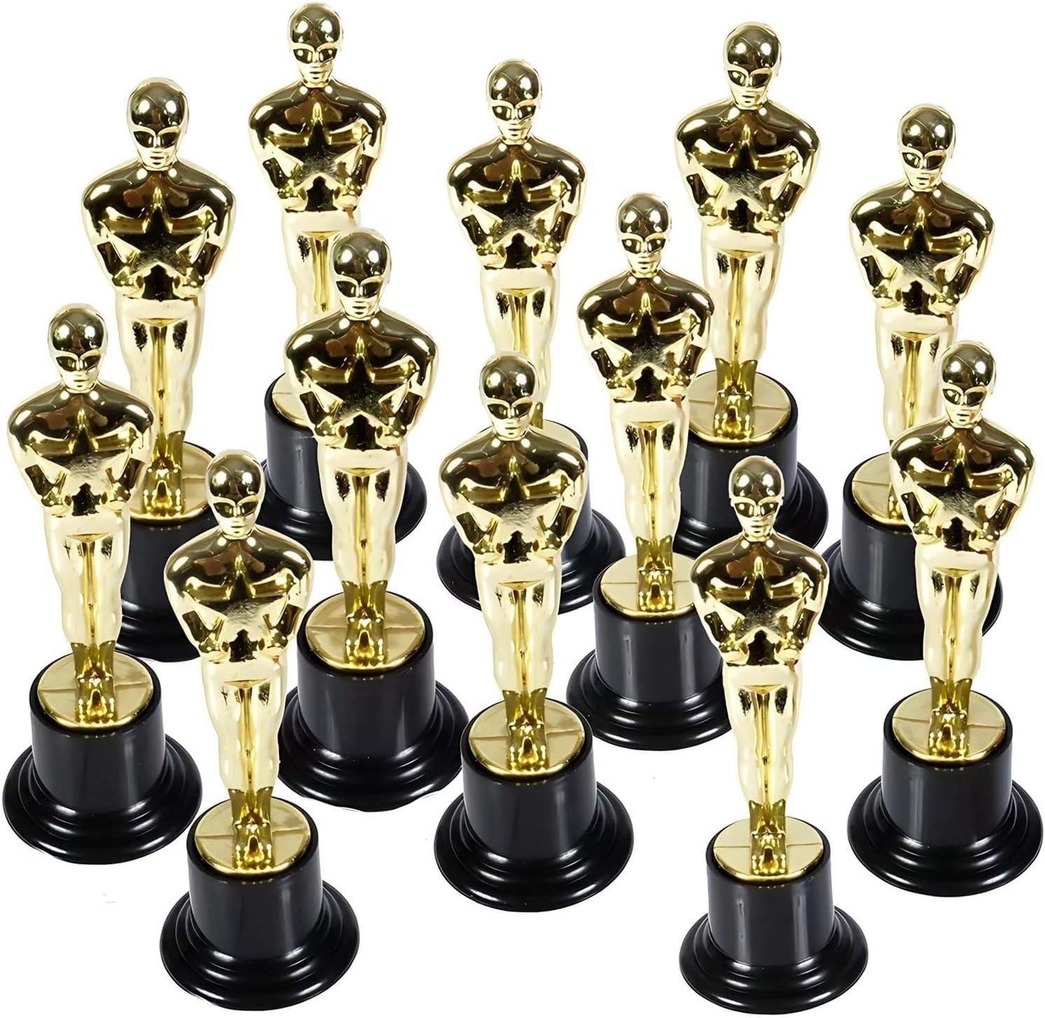 Stylish 6-Inch Gold Plastic Award - Ideal for Movie Nights & Celebrations Stylish 6-Inch Gold Plastic Award - Ideal for Movie Nights & Celebrations