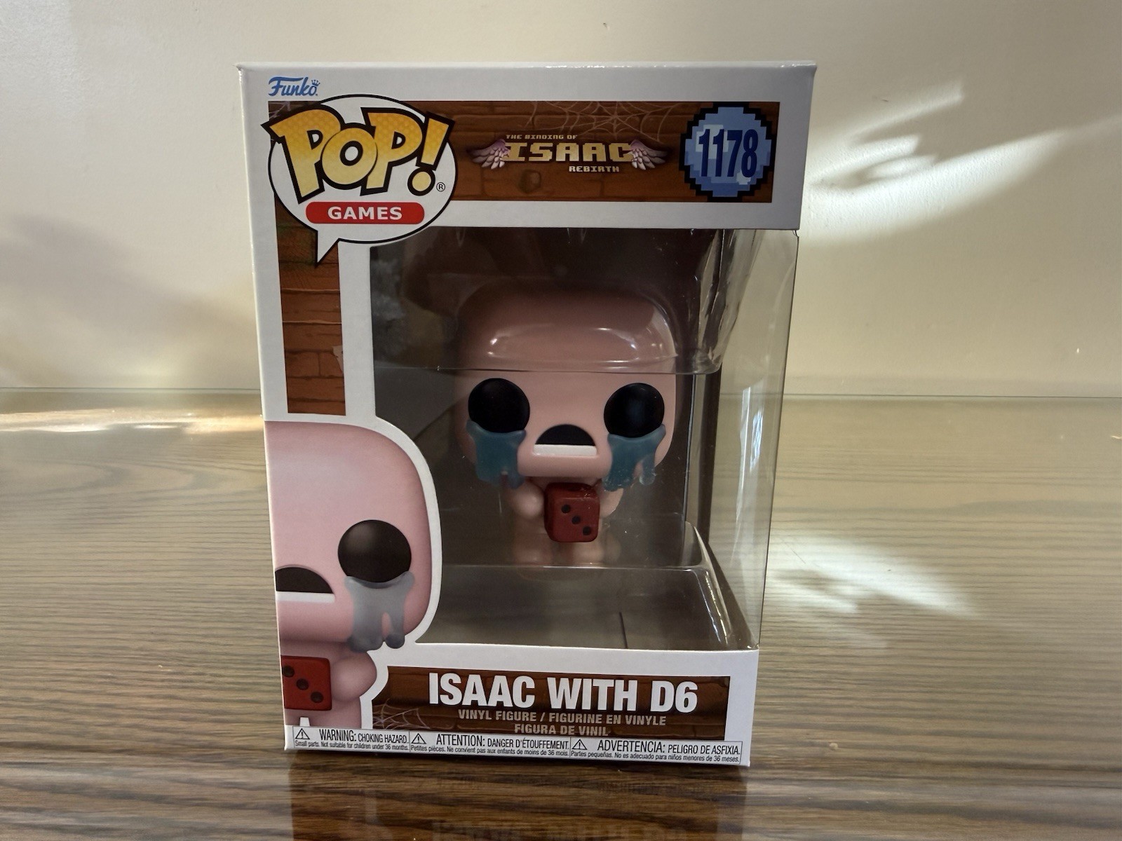 Funko Pop 1178 Isaac with D6 *In Hand Ready To Ship* Funko Pop 1178 Isaac with D6 *In Hand Ready To Ship*