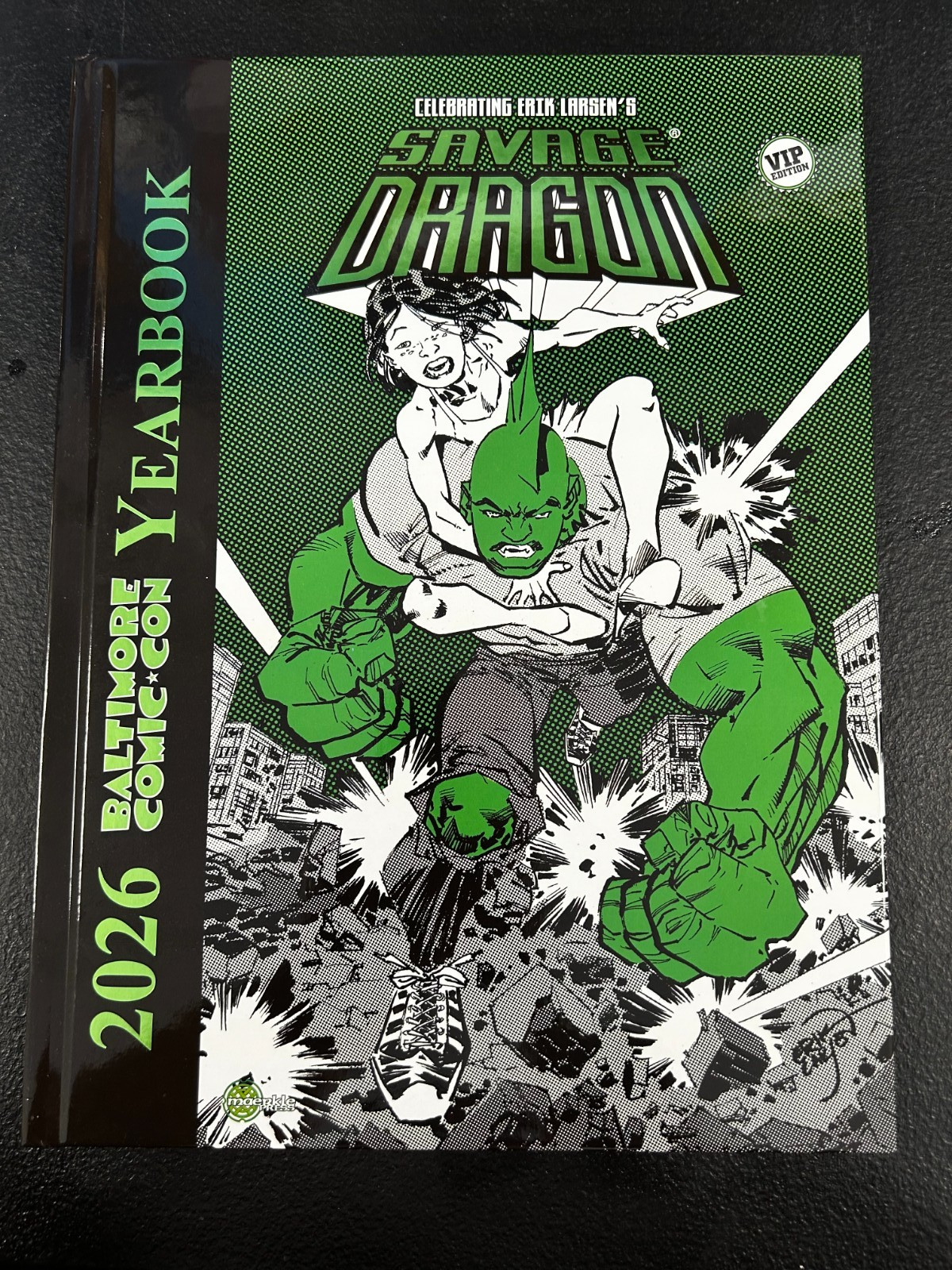 2026 Baltimore Comic-Con VIP Yearbook Celebrating Erik Larsen's Savage Dragon