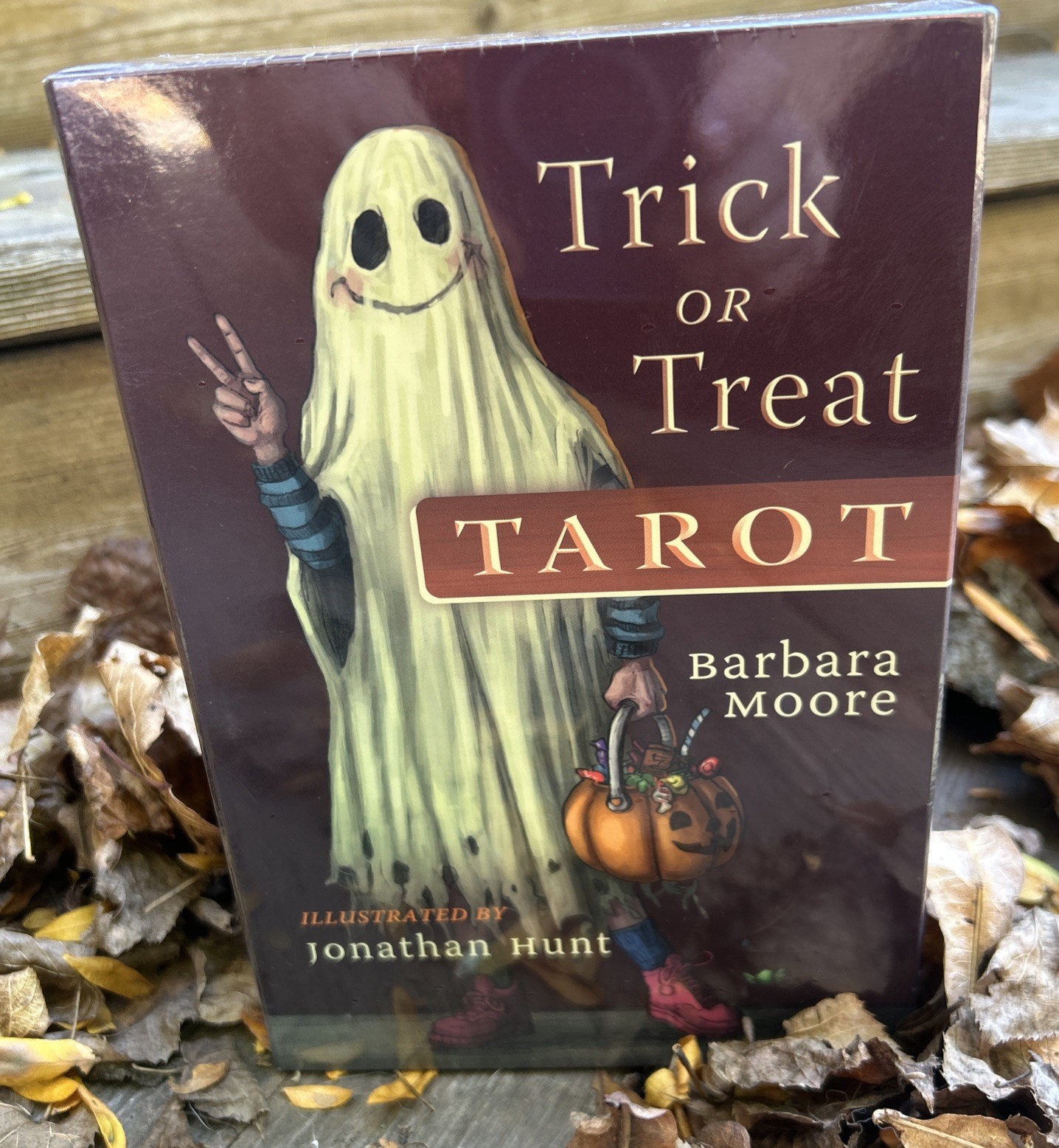 new TRICK OR TREAT TAROT Cards and Book Set  Halloween oracle cards SEALED 