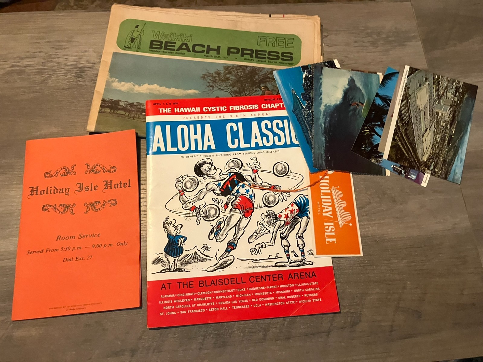 VTG 1970s Hawaii Ephemera Lot Magazine Newspaper + Postcards Menu VTG 1970s Hawaii Ephemera Lot Magazine Newspaper + Postcards Menu