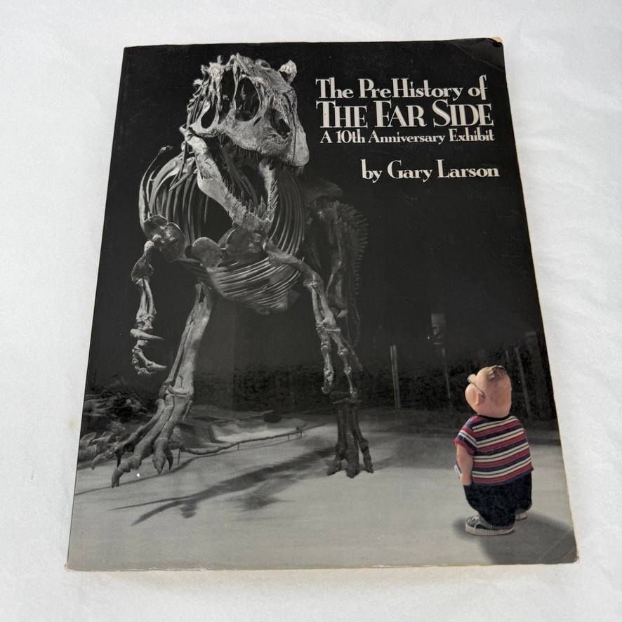 The PreHistory of The Far Side 10th Anniversary Exhibit Book Gary Larson Vintage The PreHistory of The Far Side 10th Anniversary Exhibit Book Gary Larson Vintage