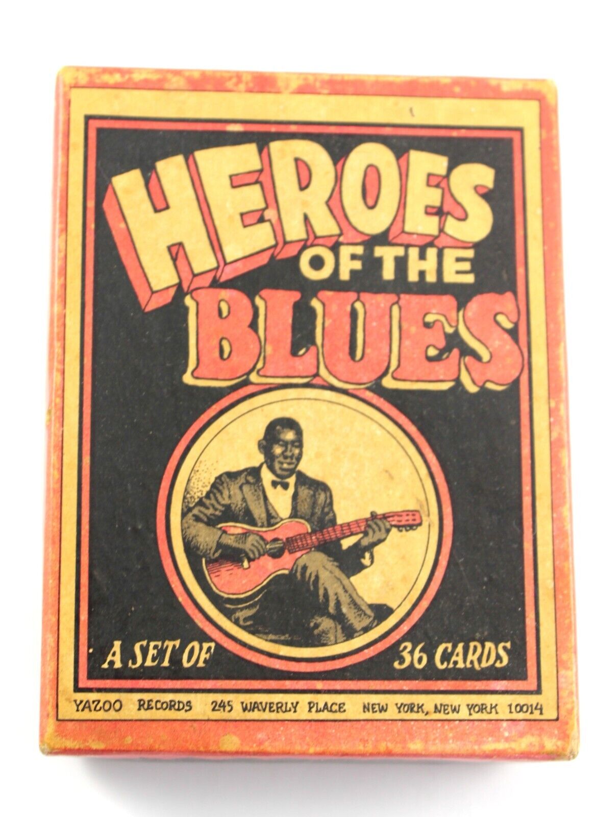 Vintage Heroes Of The Blues 36 Card Set R. Crumb Artist 1st Printing 1980 Yazoo