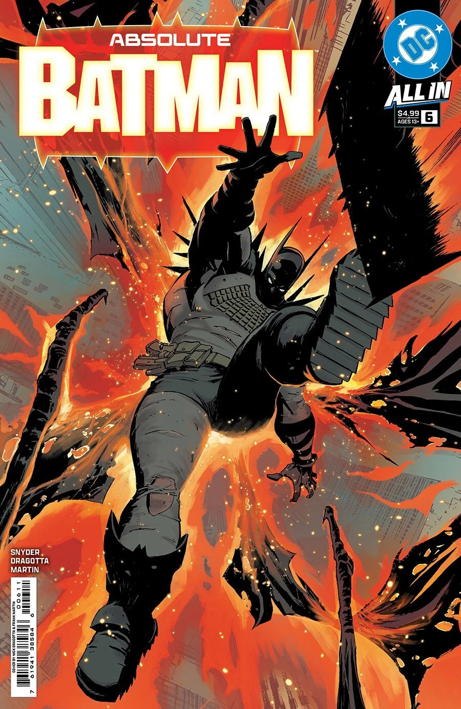 ABSOLUTE BATMAN #6 1ST PRINT | DC 2024 ABSOLUTE BATMAN #6 1ST PRINT | DC 2024
