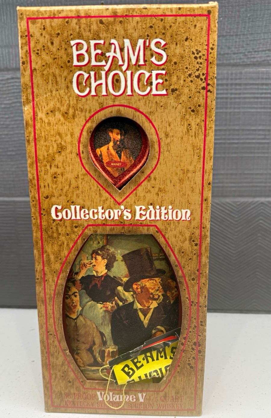 Jim Beam Beam’s Choice Collector’s Edition Vol V Box Beige/Red/White Jim Beam Beam’s Choice Collector’s Edition Vol V Box Beige/Red/White