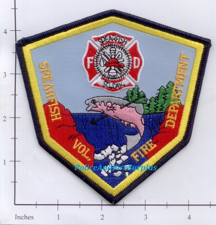 South Dakota - Spearfish SD Volunteer Fire Dept Patch