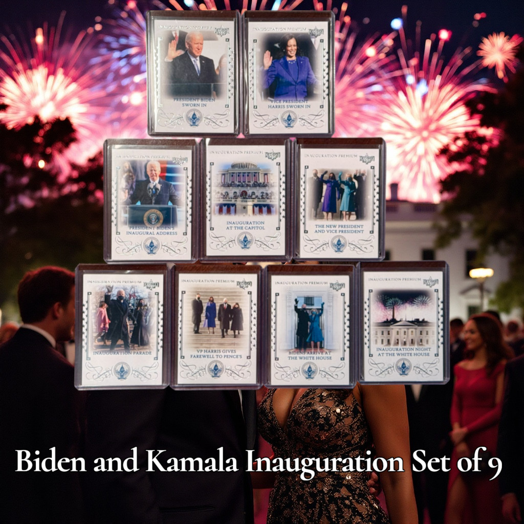 DECISION 2020 INAUGURATION PREMIUM SET JOE BIDEN & KAMALA HARRIS vs TRUMP DECISION 2020 INAUGURATION PREMIUM SET JOE BIDEN & KAMALA HARRIS vs TRUMP