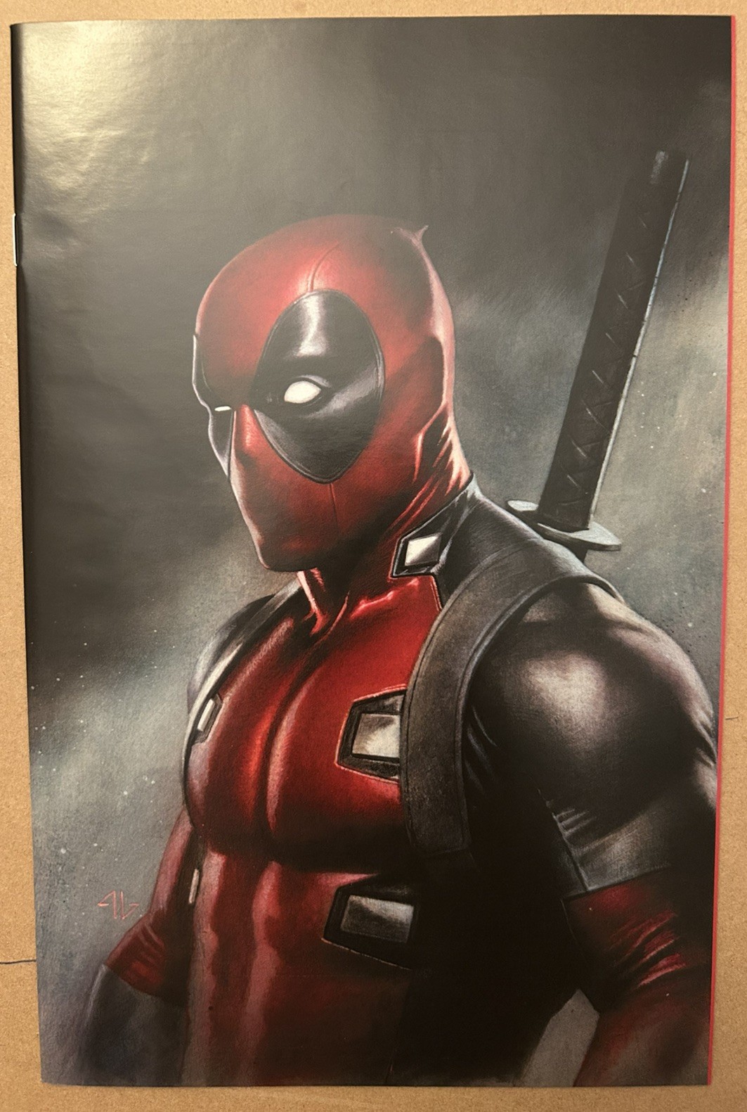Wade Wilson Deadpool #1 Adi Granov Virgin 1:100 Variant Cover NM Wade Wilson Deadpool #1 Adi Granov Virgin 1:100 Variant Cover NM