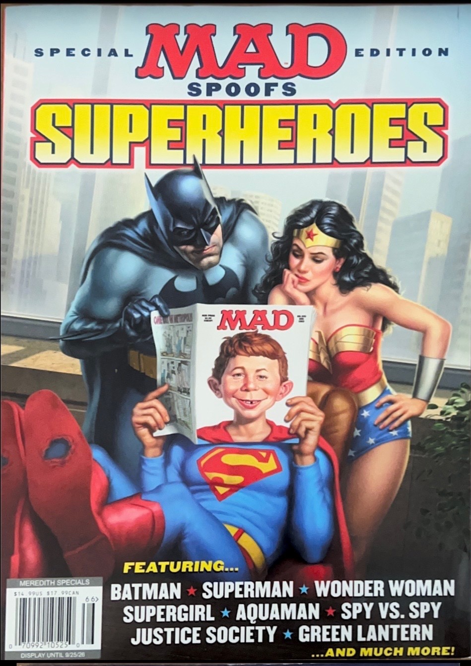 Mad Magazine Spoofs Superheroes Special Edition Magazine Mad Magazine Spoofs Superheroes Special Edition Magazine