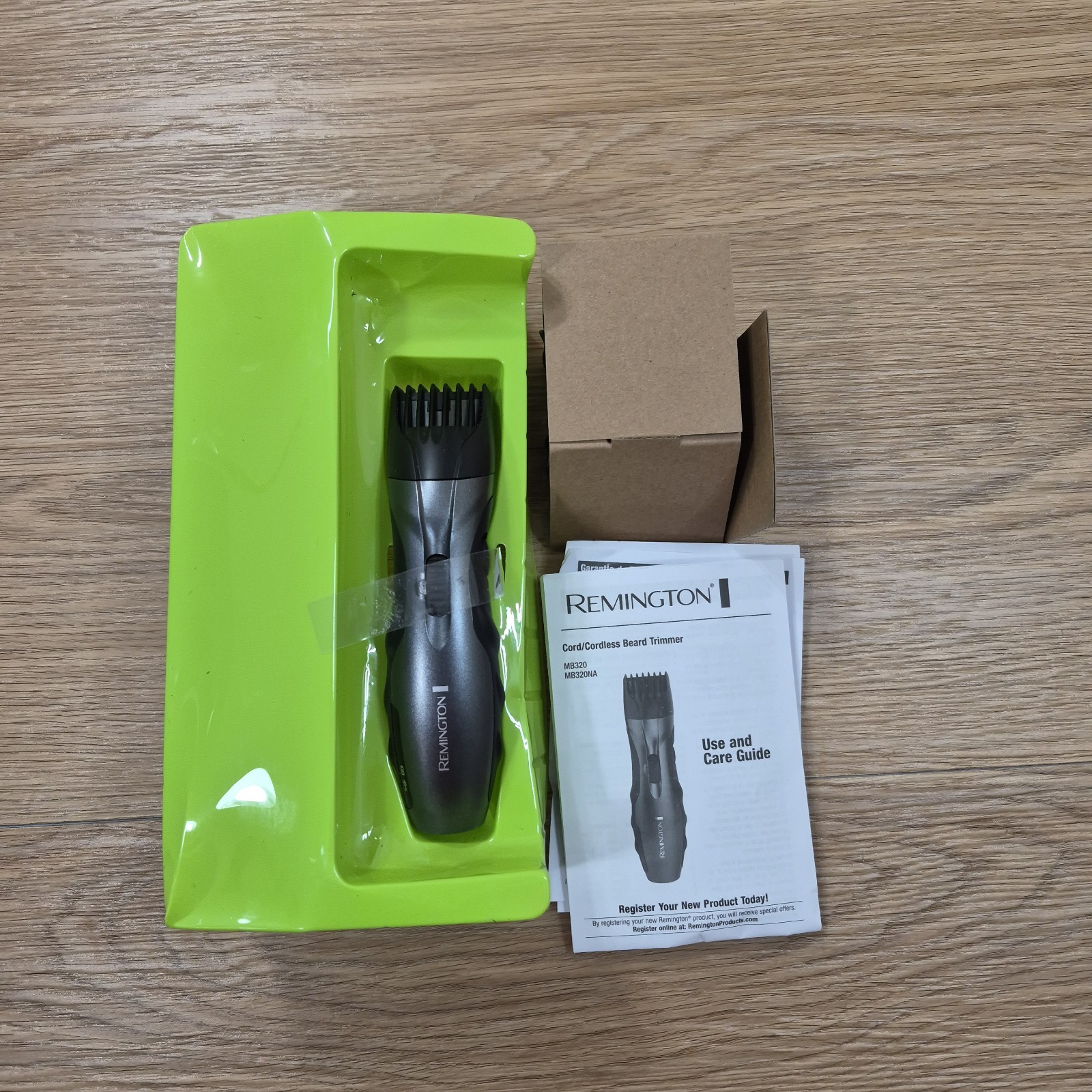 Remington MB320C Barba Beard Trimmer Cordless Rechargeable Ceramic Blades Remington MB320C Barba Beard Trimmer Cordless Rechargeable Ceramic Blades