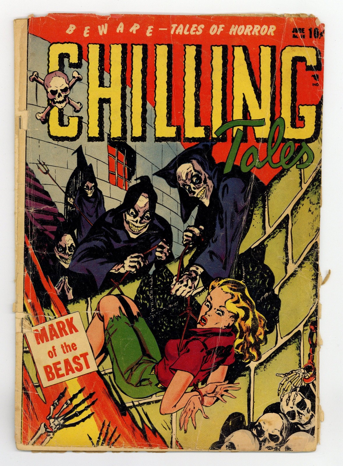 Chilling Tales #16 PR 0.5 1953 Chilling Tales #16 PR 0.5 1953