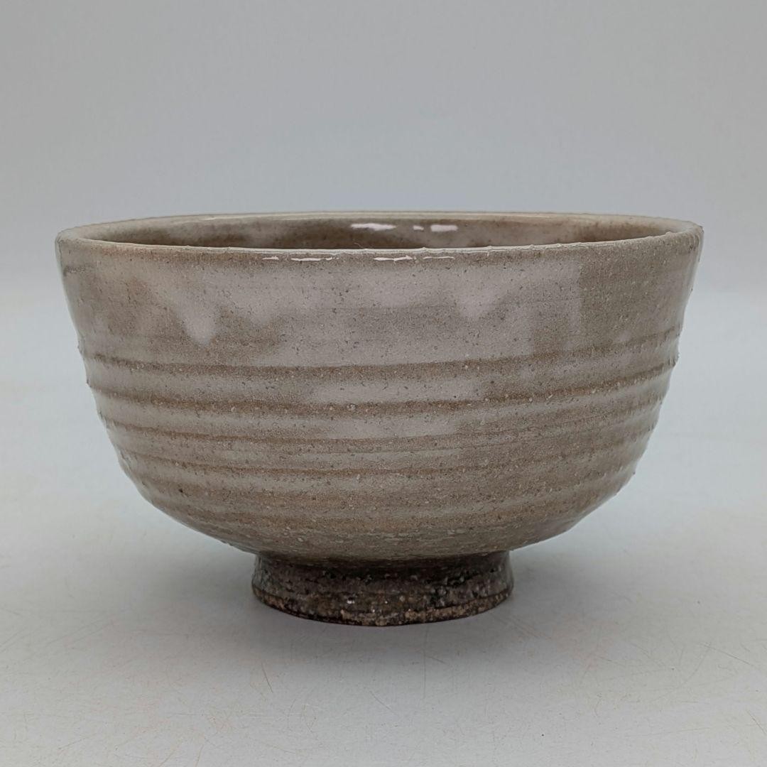 Kawahara Tosai Miyajima Ware Tea Bowl Matcha Bowl Ceramic With Box Japan gray