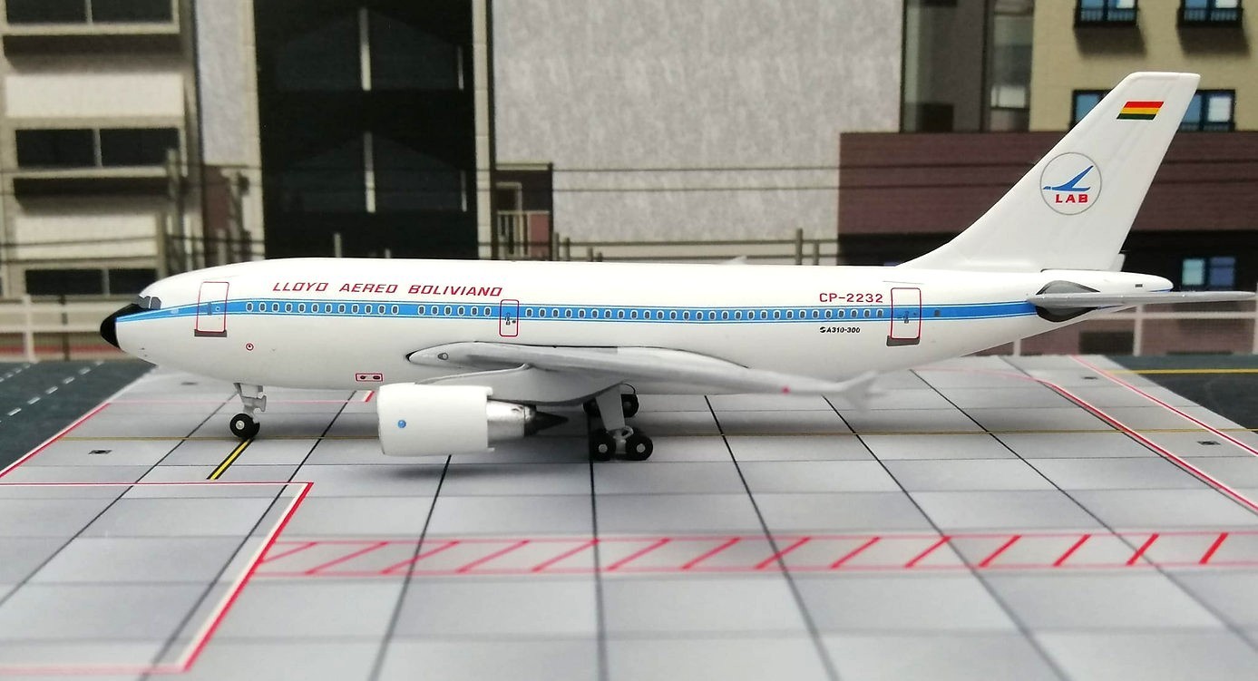 Aeroclassics LAB Lloyd Aereo Boliviano A310-300 CP-2232 Diecast 1/400 Jet Model Aeroclassics LAB Lloyd Aereo Boliviano A310-300 CP-2232 Diecast 1/400 Jet Model