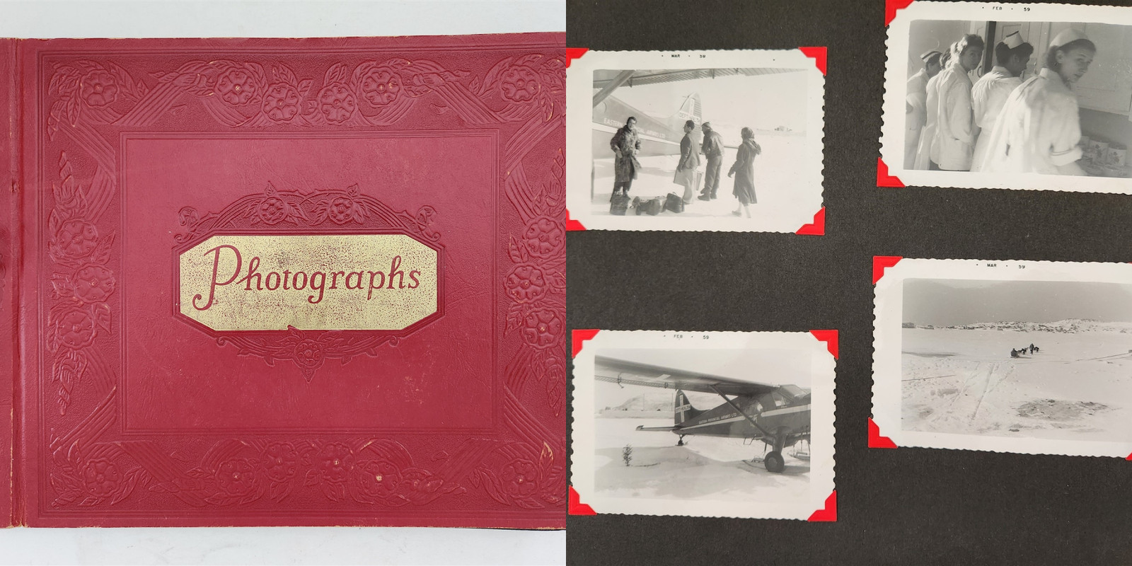 1950s vintage GRENFELL MISSION id'd PHOTO ALBUM xmas children newfoundland 269pc 1950s vintage GRENFELL MISSION id'd PHOTO ALBUM xmas children newfoundland 269pc