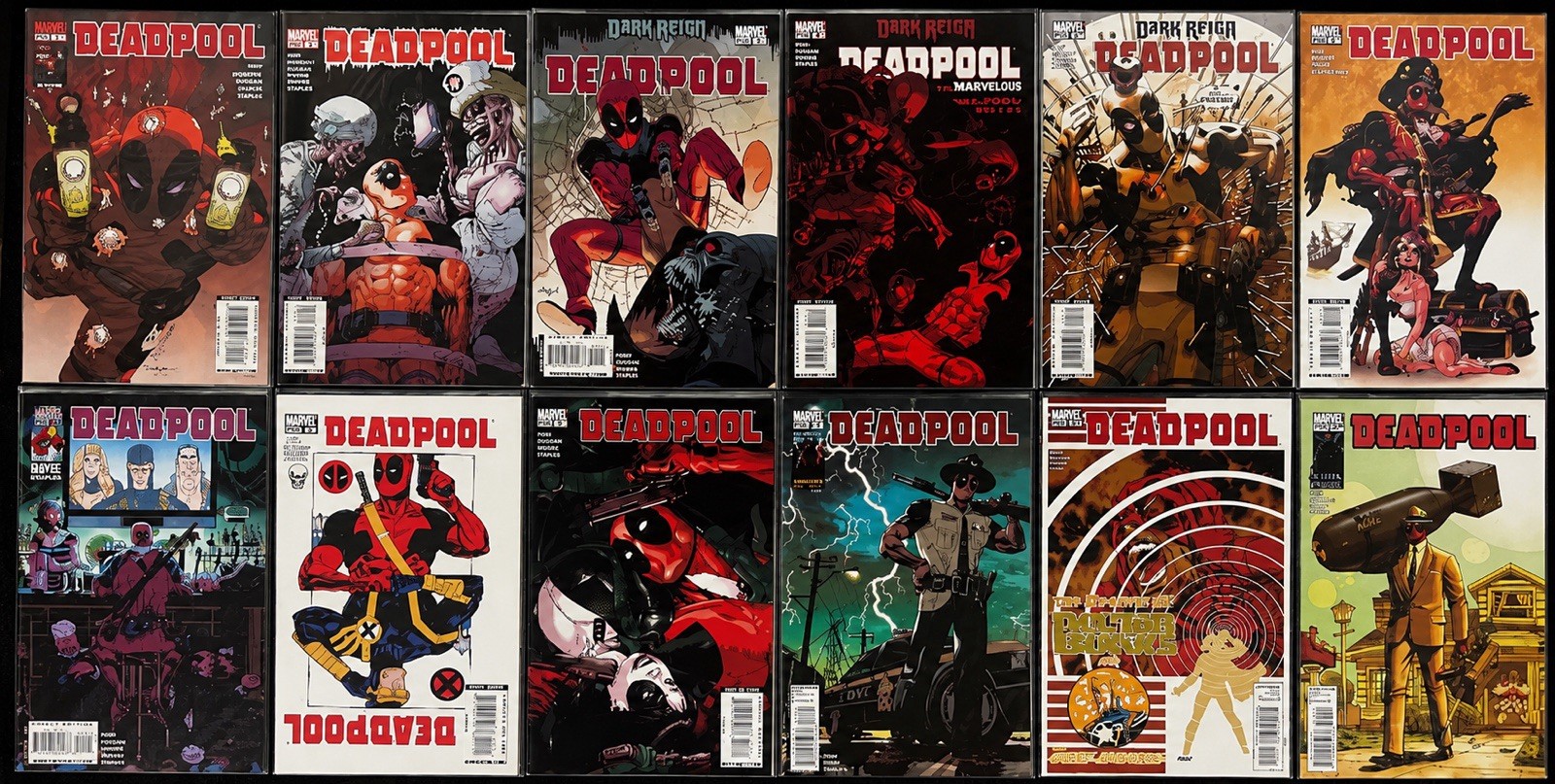 Deadpool Vol. 4 #4 5 6 8 11 14 15 16 18 22 29 35 Lot of 12 VF Marvel 2008-2011 Deadpool Vol. 4 #4 5 6 8 11 14 15 16 18 22 29 35 Lot of 12 VF Marvel 2008-2011