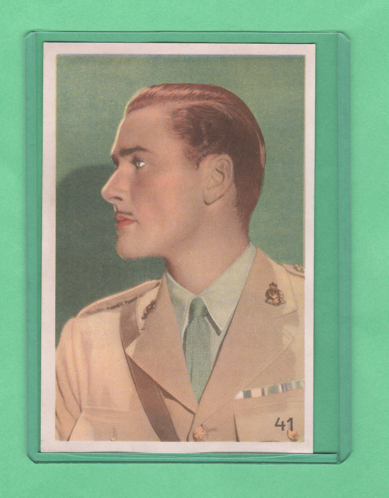 1937 Allers Familj-Journals Starnparaden Errol Flynn Film Card Nrmnt 1937 Allers Familj-Journals Starnparaden Errol Flynn Film Card Nrmnt