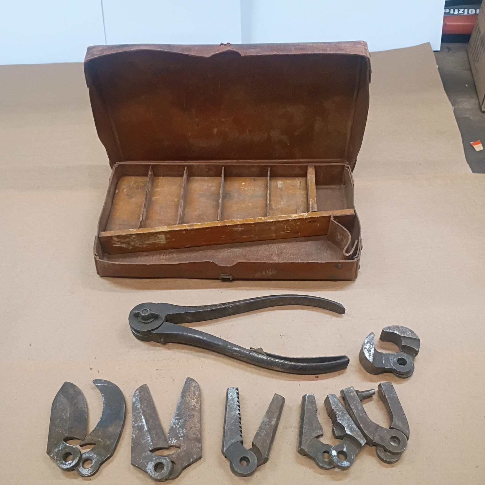 Antique Currier-Koeth Kombination Tool Kit Made in Coudersport, PA Antique Currier-Koeth Kombination Tool Kit Made in Coudersport, PA