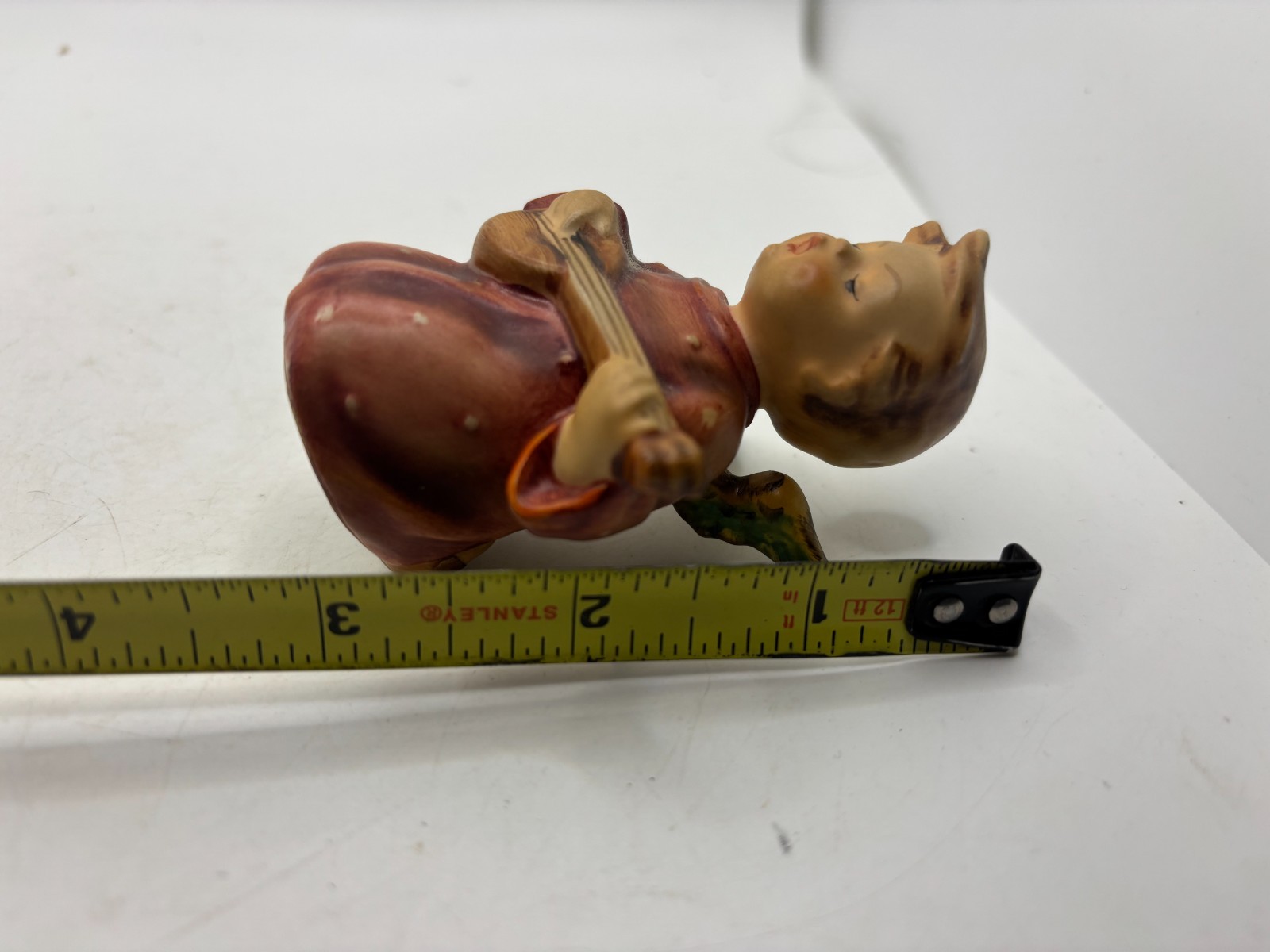 Goebel HUMMEL W Germany 3" Figurine #214 SERENADE Boy With Banjo TMK 2 Goebel HUMMEL W Germany 3" Figurine #214 SERENADE Boy With Banjo TMK 2