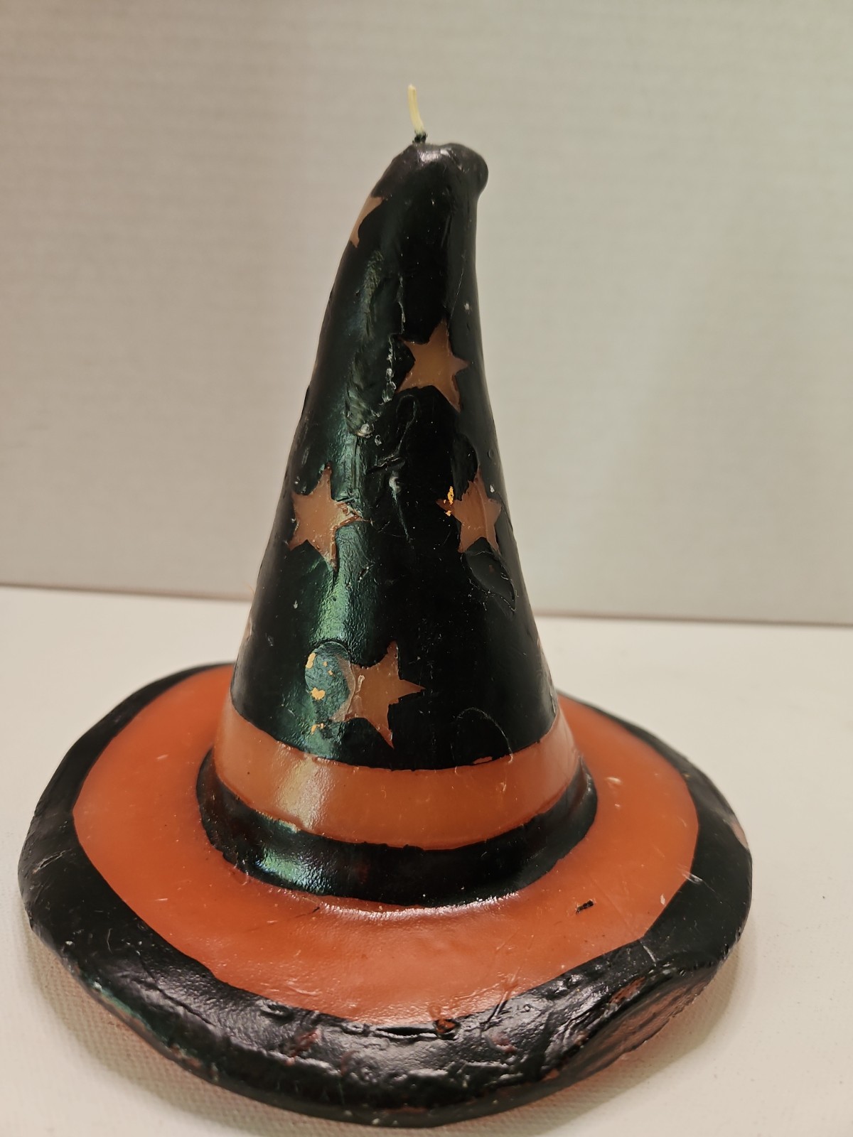 Vintage Halloween Witch Hat Candle 5.5" Unburned Vintage Halloween Witch Hat Candle 5.5" Unburned