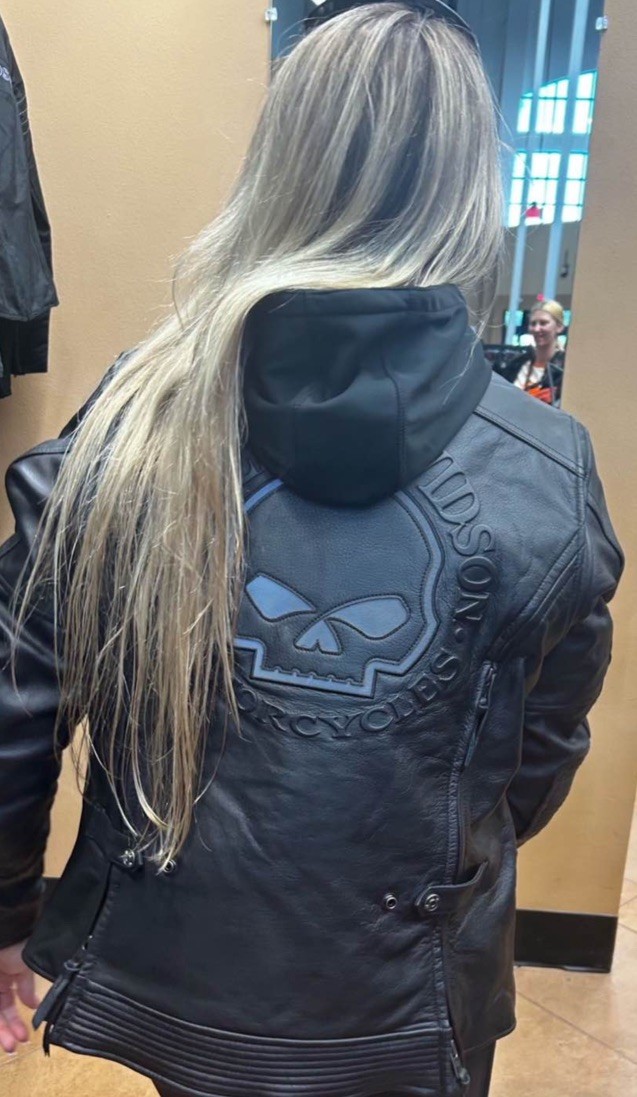 Women’s Harley Davidson Willie G Auroral II - 3 In 1 Leather Riding Jacket Large