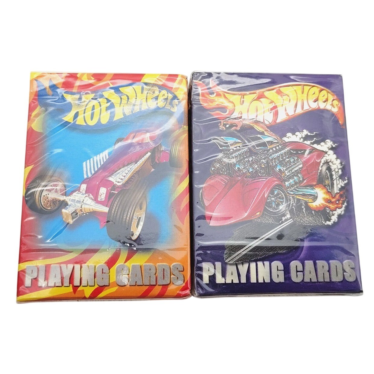 2001 Hot Wheels Bicycle Playing Cards - 2 Sealed Decks 2001 Hot Wheels Bicycle Playing Cards - 2 Sealed Decks