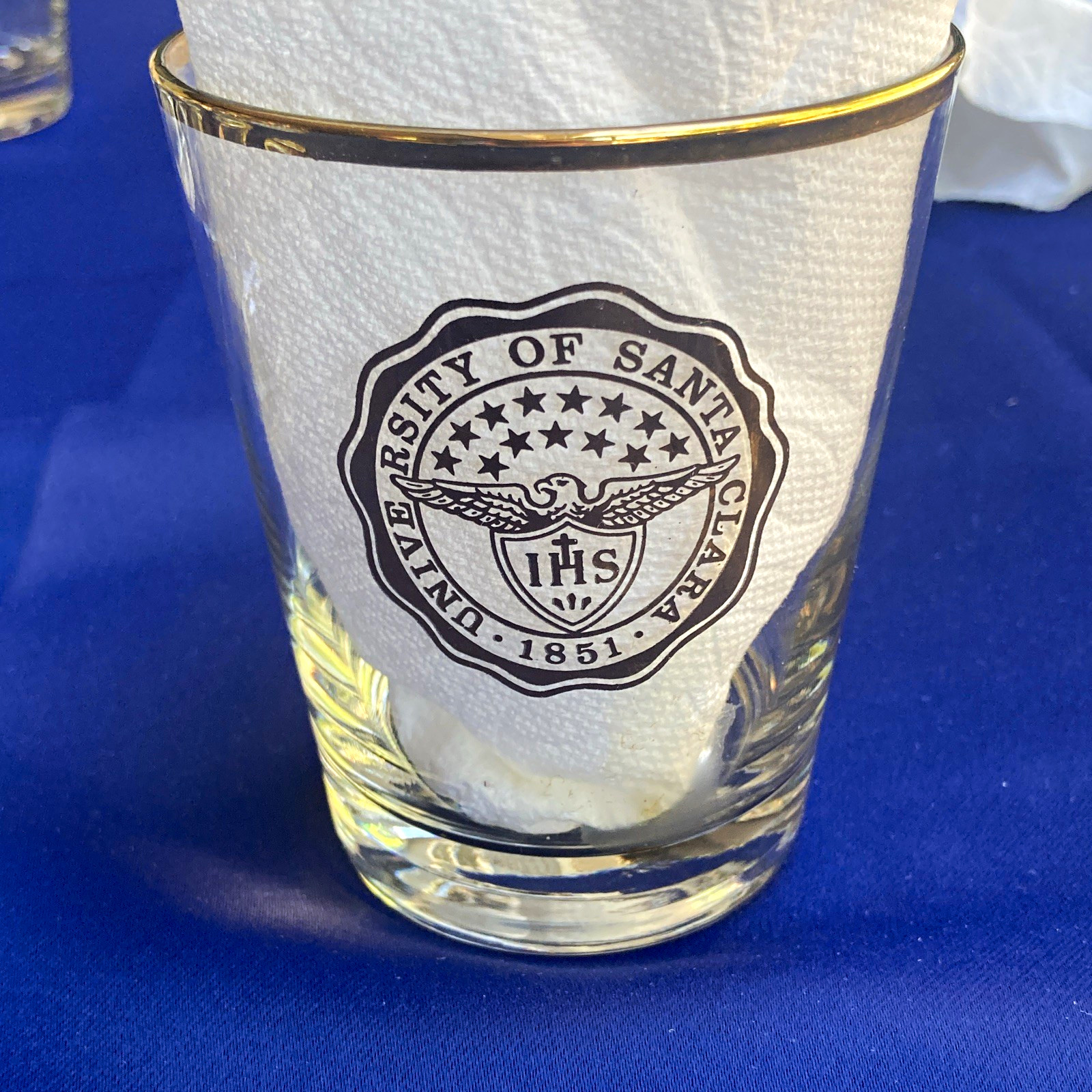 University of Santa Clara Seal/Crest Clear ,Baseball legend Willie McCovey University of Santa Clara Seal/Crest Clear ,Baseball legend Willie McCovey