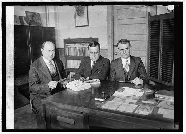 Photo:Wm B McKelden JH Taylor Roy C Clark Fingerprint Experts 1926 Photo:Wm B McKelden JH Taylor Roy C Clark Fingerprint Experts 1926