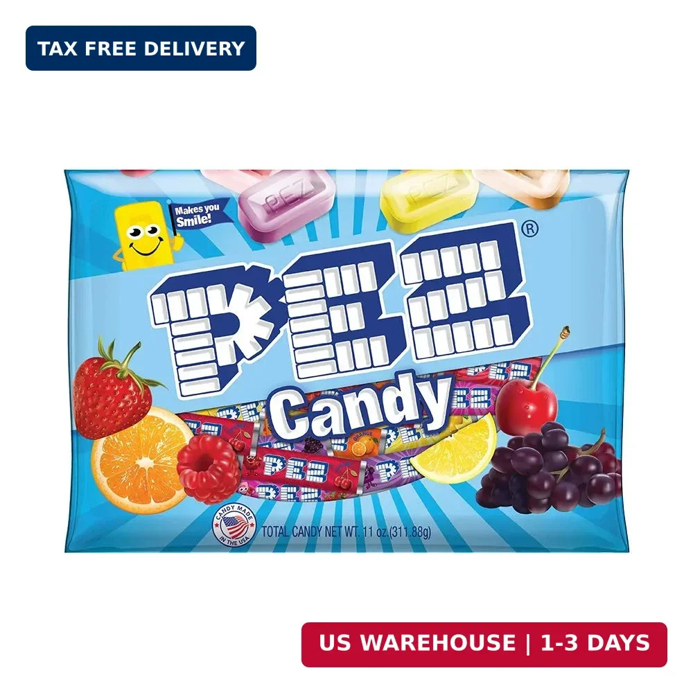 PEZ Candy Refill Rolls, 11 oz Variety Bag (approx 35 Full Rolls in each bag) PEZ Candy Refill Rolls, 11 oz Variety Bag (approx 35 Full Rolls in each bag)