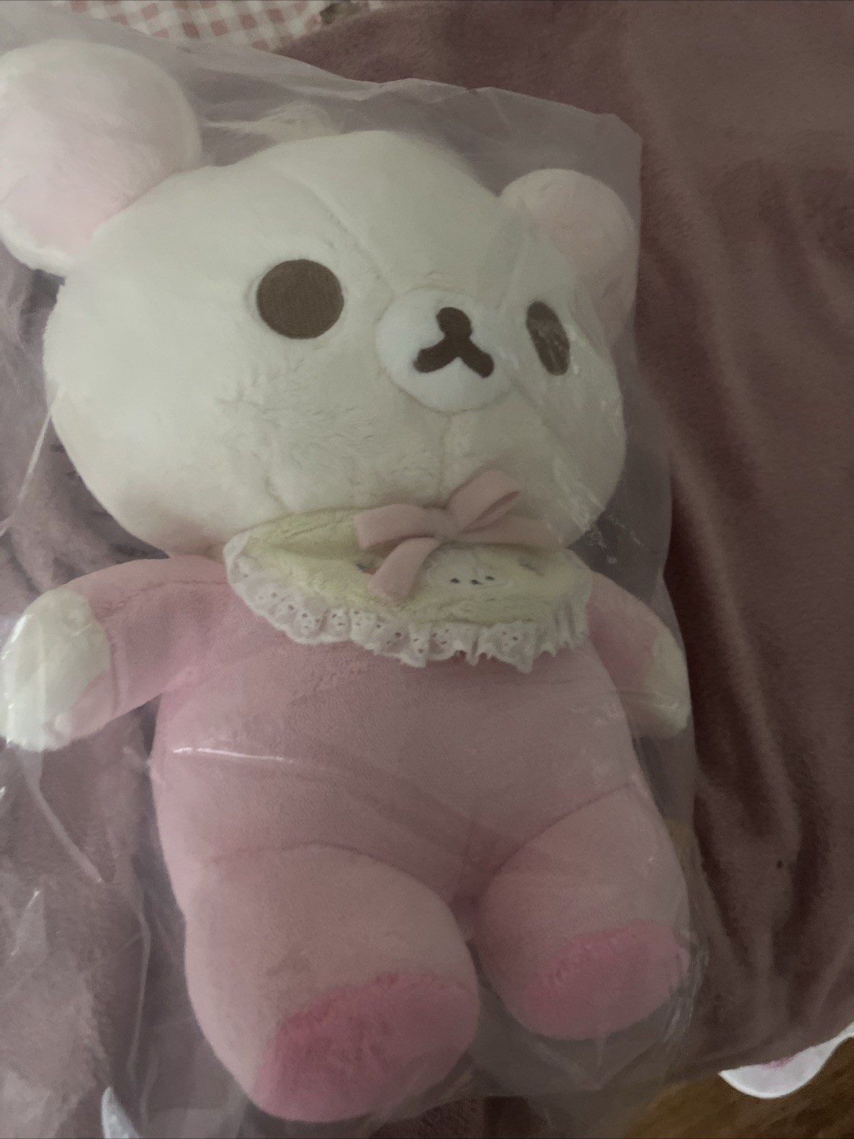 Baby Korilakkuma Rare Korilakkuma Plush very Rare collectible rilakkuma HTF 🐻🍼 Baby Korilakkuma Rare Korilakkuma Plush very Rare collectible rilakkuma HTF 🐻🍼