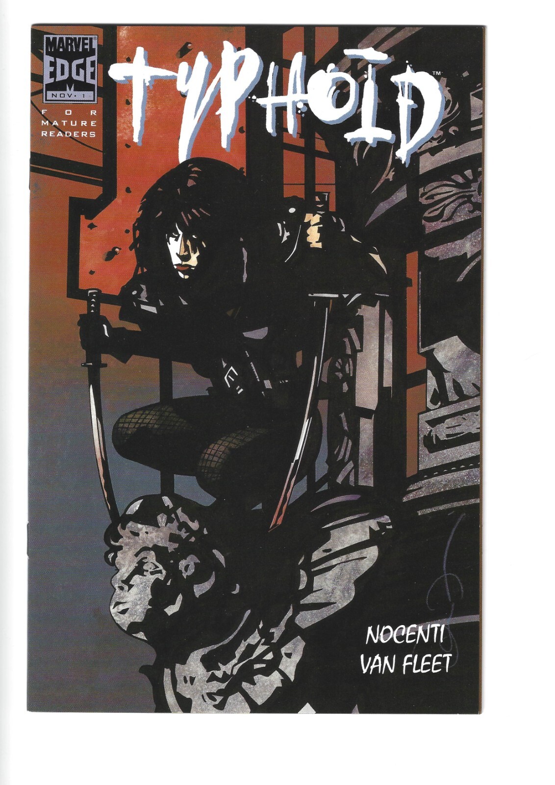 Typhoid #1-4 Full Set Marvel Edge  Ann Nocenti John VanFleet 1995 VF