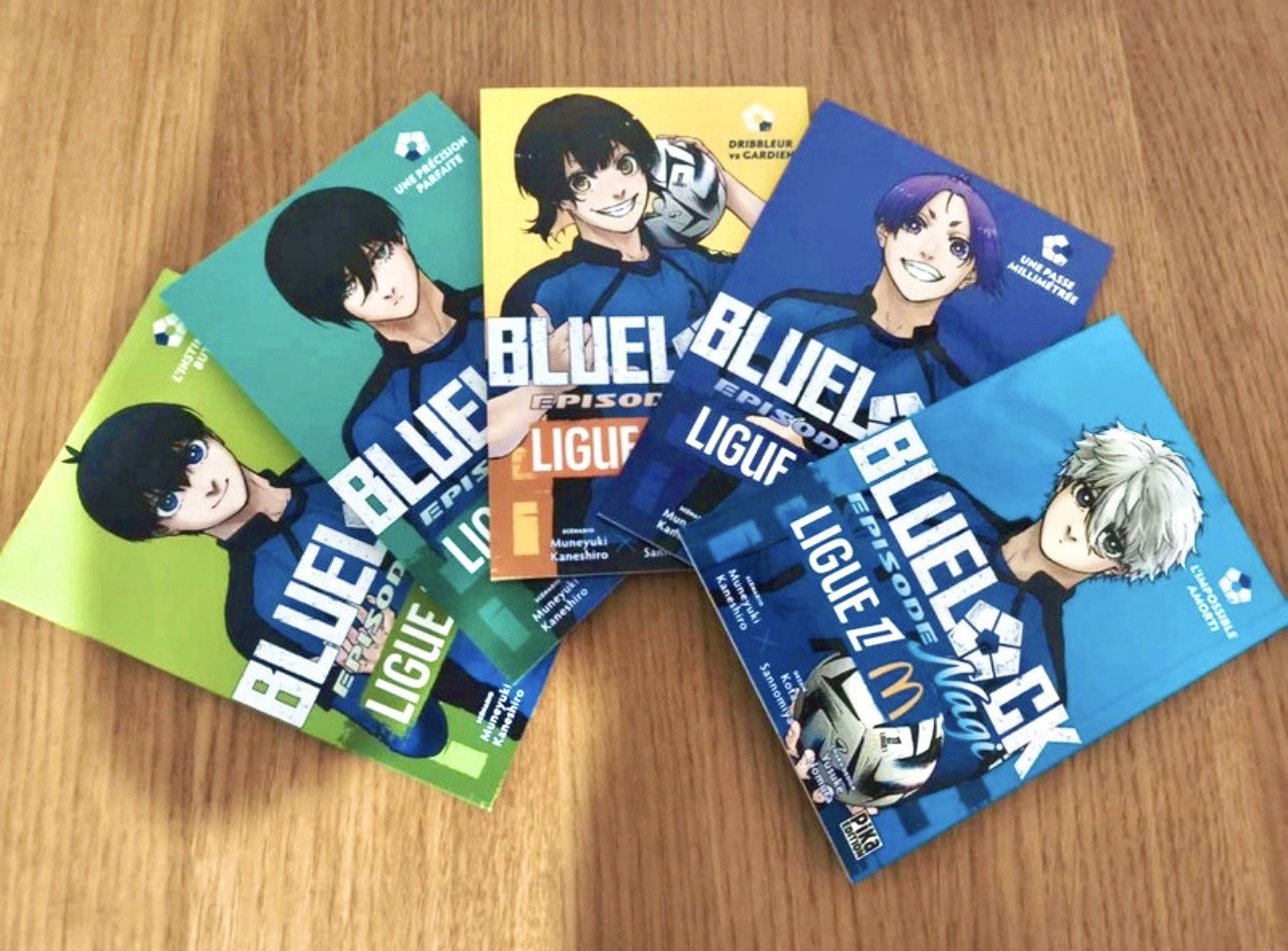 Blue Lock Episode Nagi McDonald's Pika edition - Complete Set Blue Lock Episode Nagi McDonald's Pika edition - Complete Set