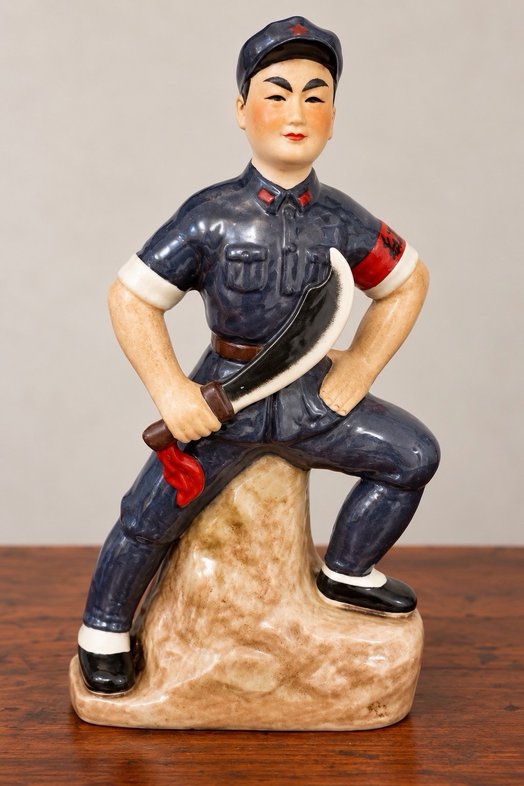 VTG Chinese Art collection Porcelain statue Cultural Revolution collectible