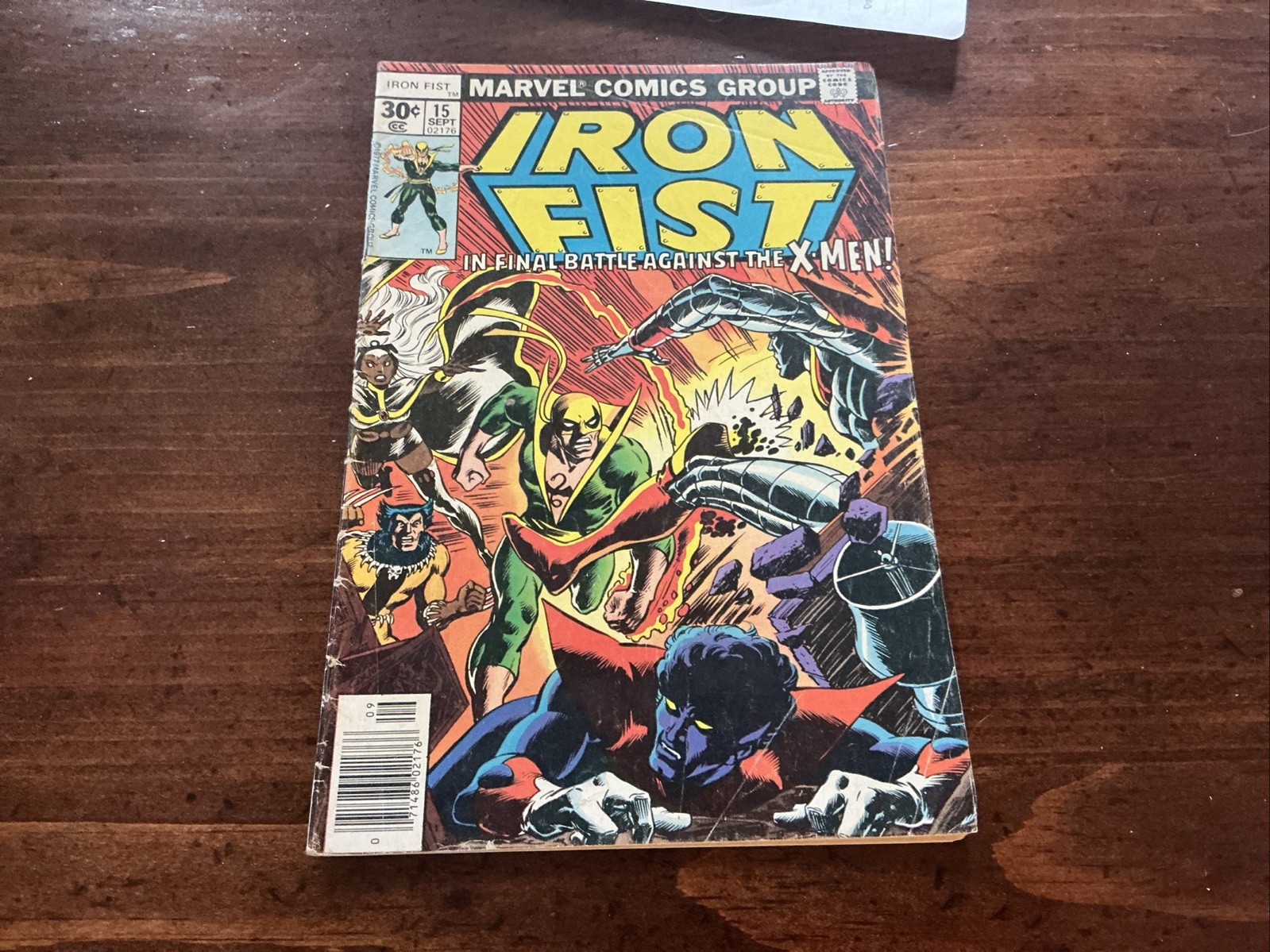 iron fist number 25 last issue 1977