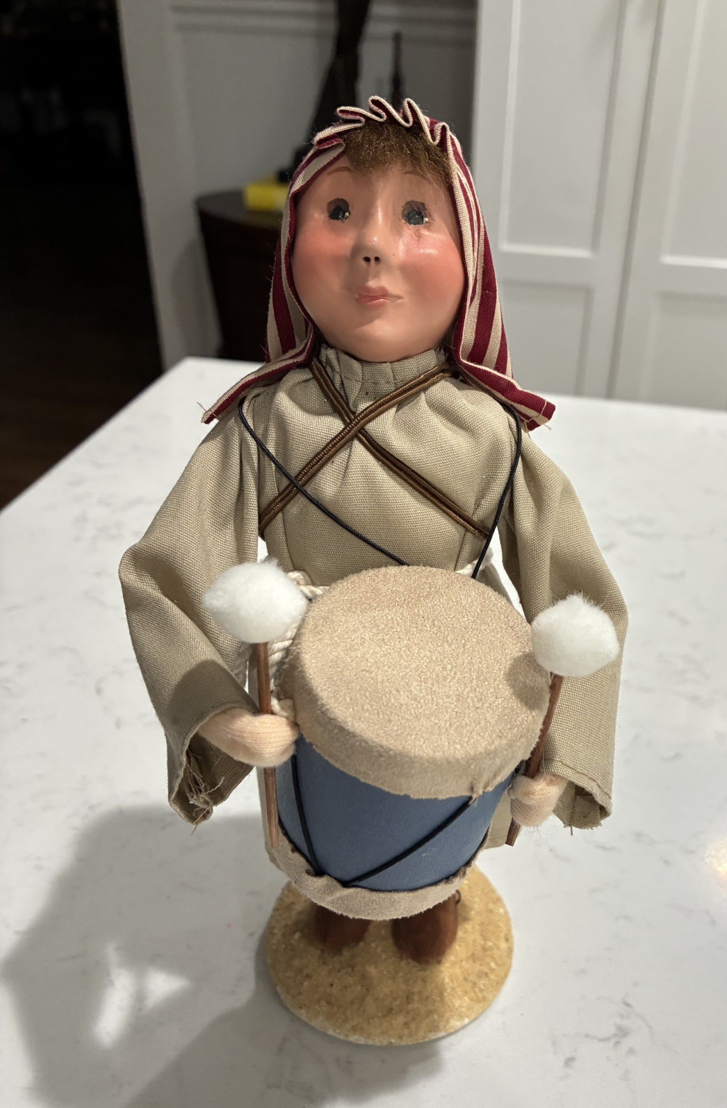 Byers Choice Carolers Rare Faith Hill’s Little Drummer Boy Signed By Faith EXC Byers Choice Carolers Rare Faith Hill’s Little Drummer Boy Signed By Faith EXC