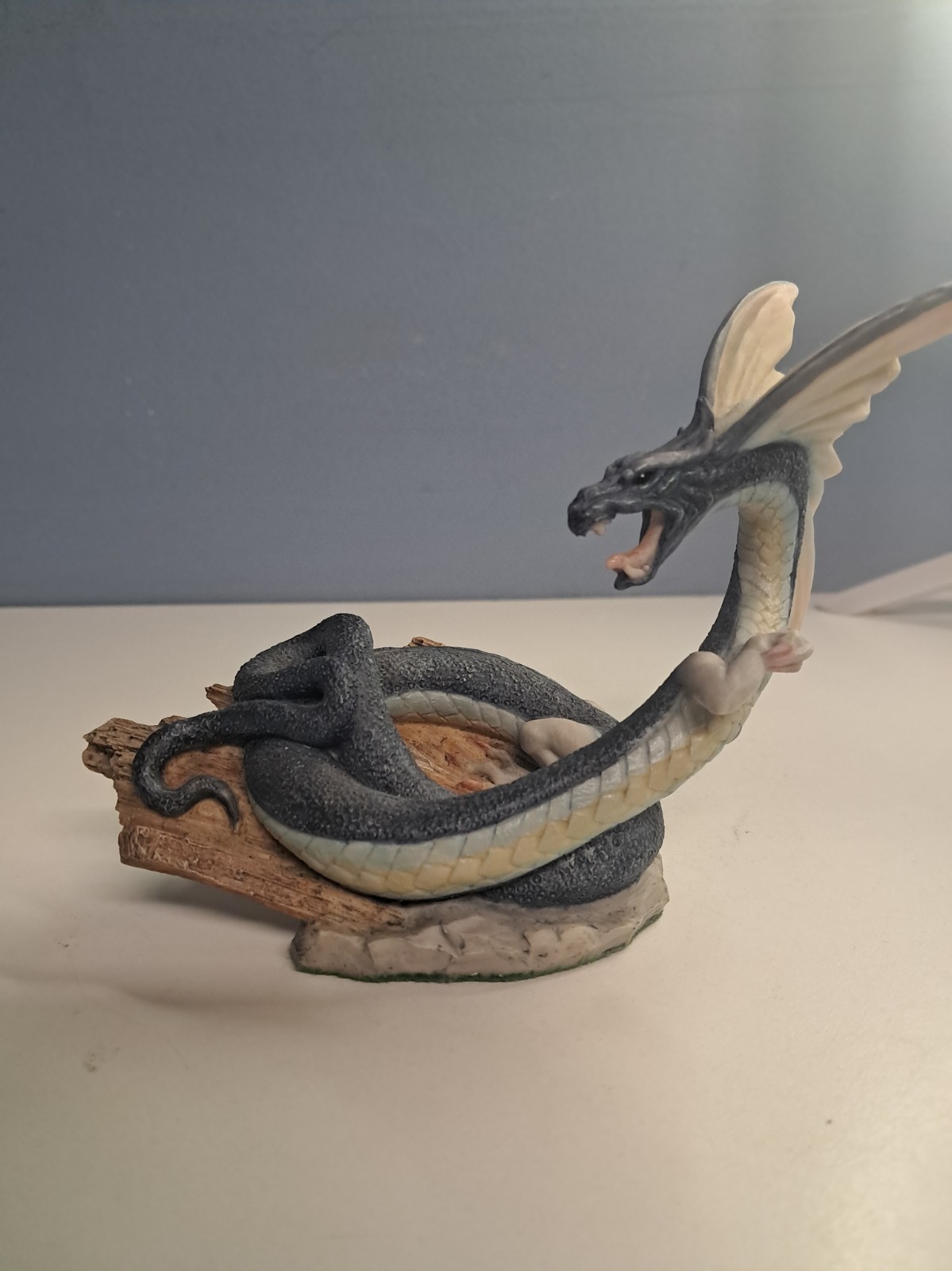 Vtg Enchantica Zadragul Tunnel Serpent Figure Vtg Enchantica Zadragul Tunnel Serpent Figure
