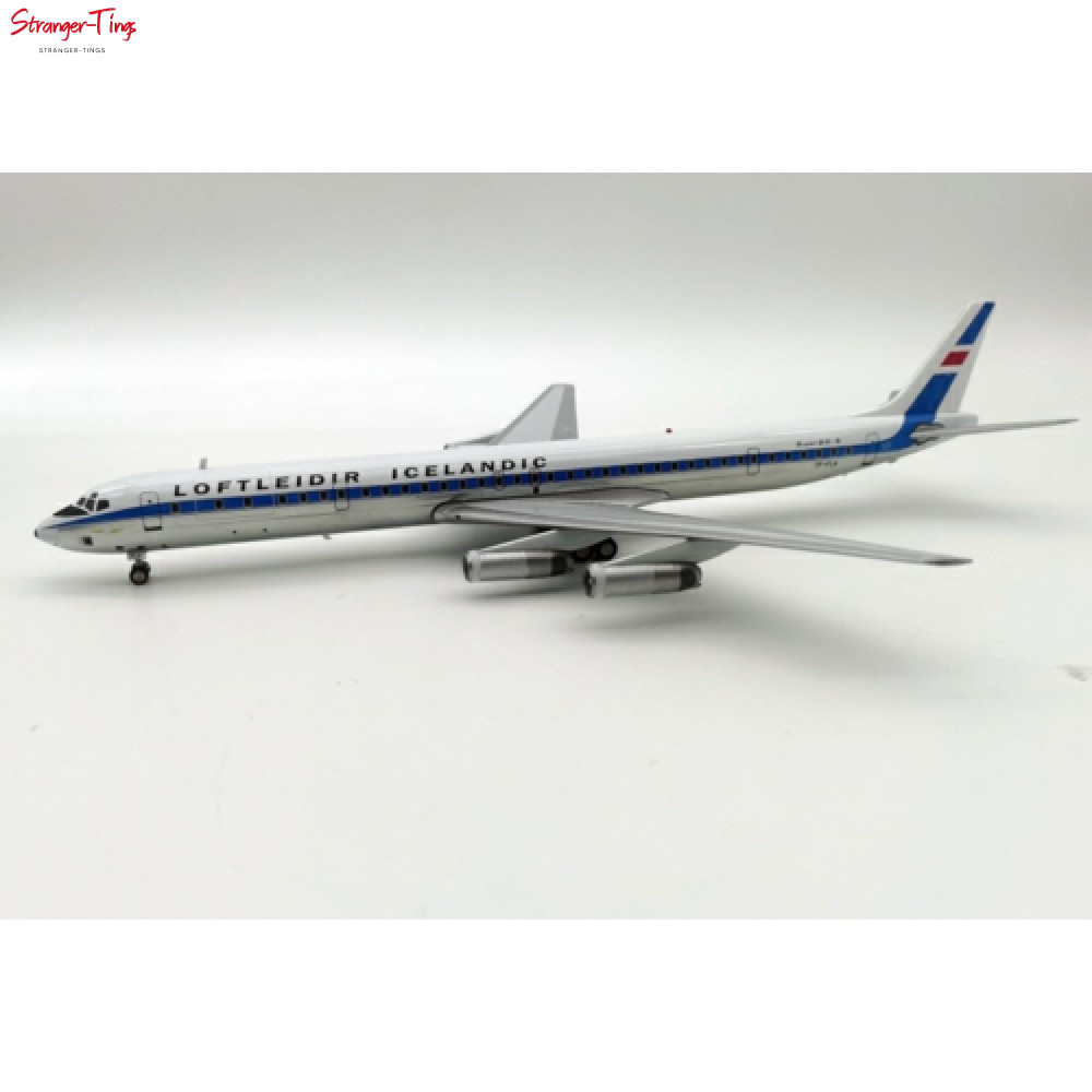 IN FLIGHT 863LL1122P 1/200 LOFTLEIDIR ICELANDIC AIRLINES DC-8-63CF TF-FLA STAND IN FLIGHT 863LL1122P 1/200 LOFTLEIDIR ICELANDIC AIRLINES DC-8-63CF TF-FLA STAND