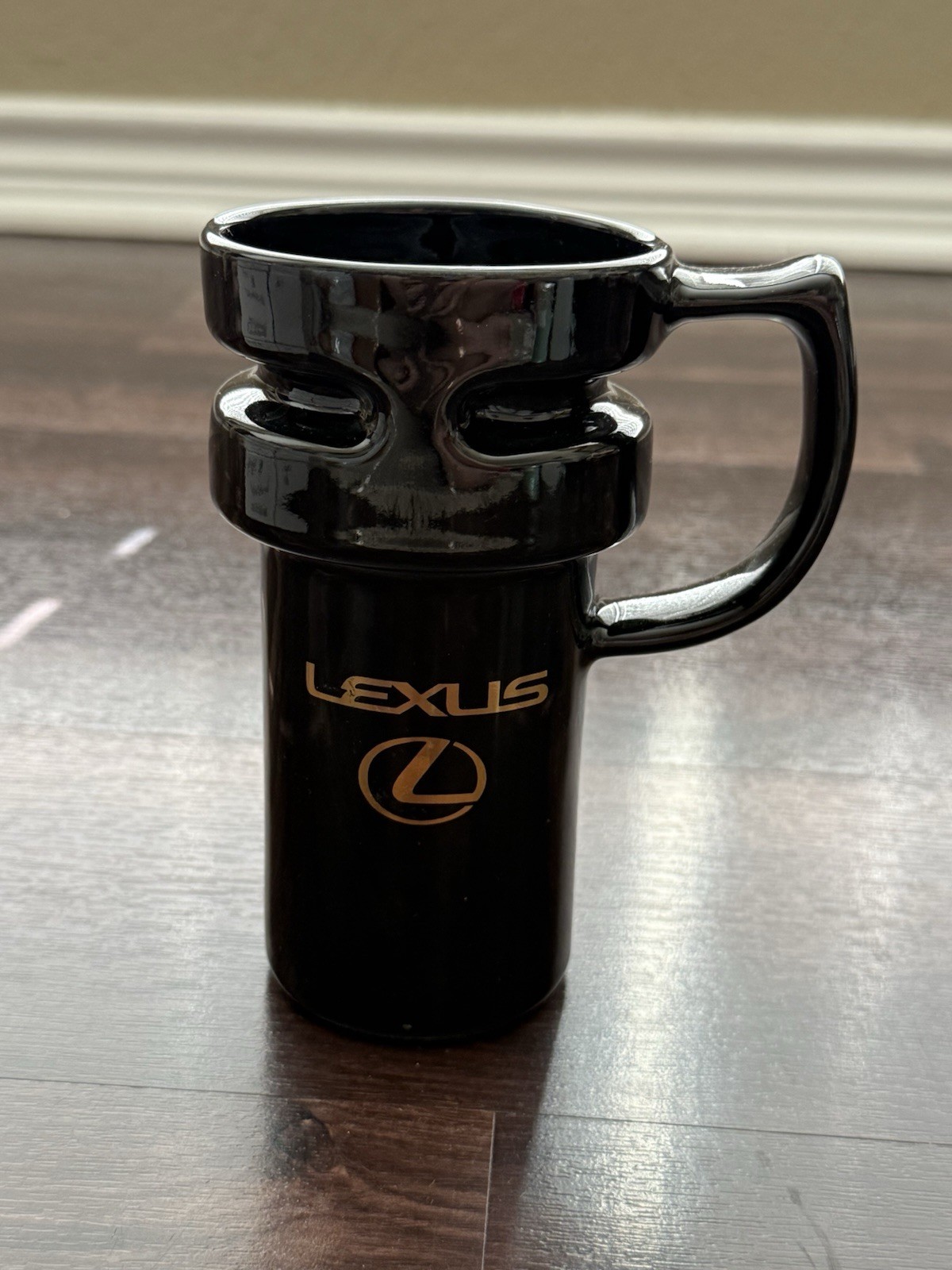 Lexus Tall Ceramic Travel Mug Dealership Promo Cup No Lid