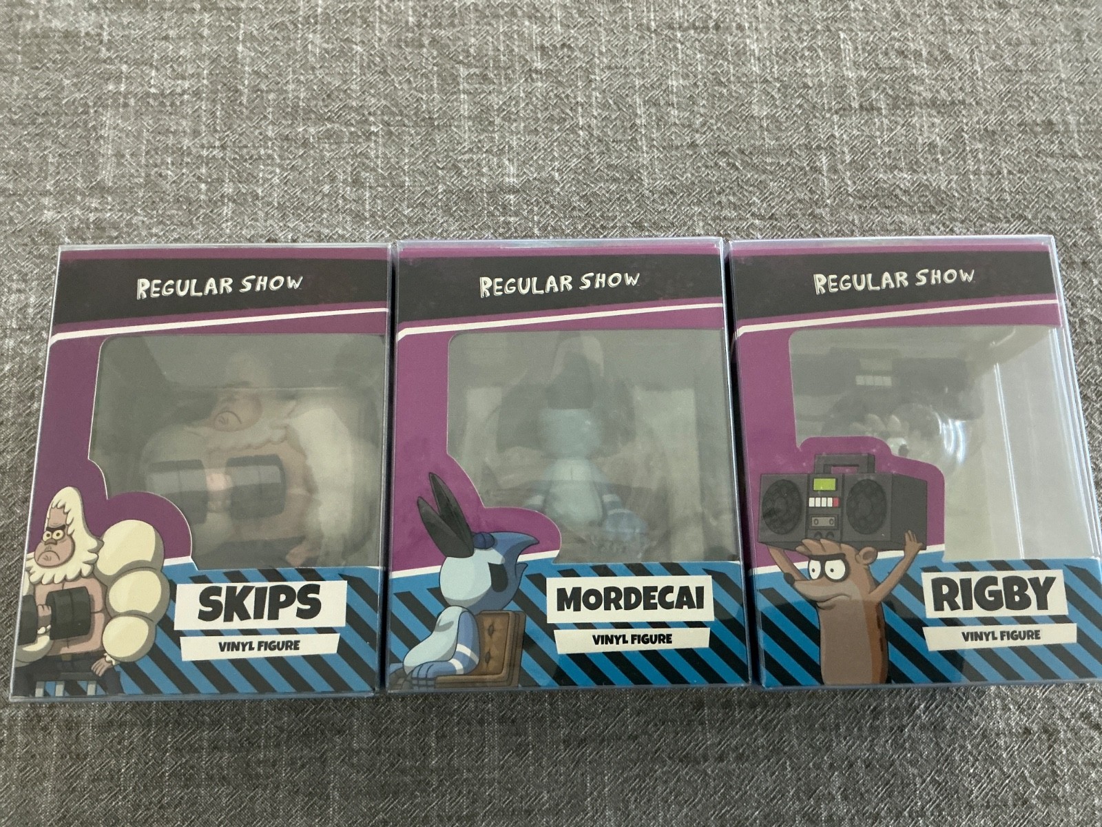 Brand new YouTooz x Regular Show Set Of 3 Rigby, Mordecai and Skips Brand new YouTooz x Regular Show Set Of 3 Rigby, Mordecai and Skips
