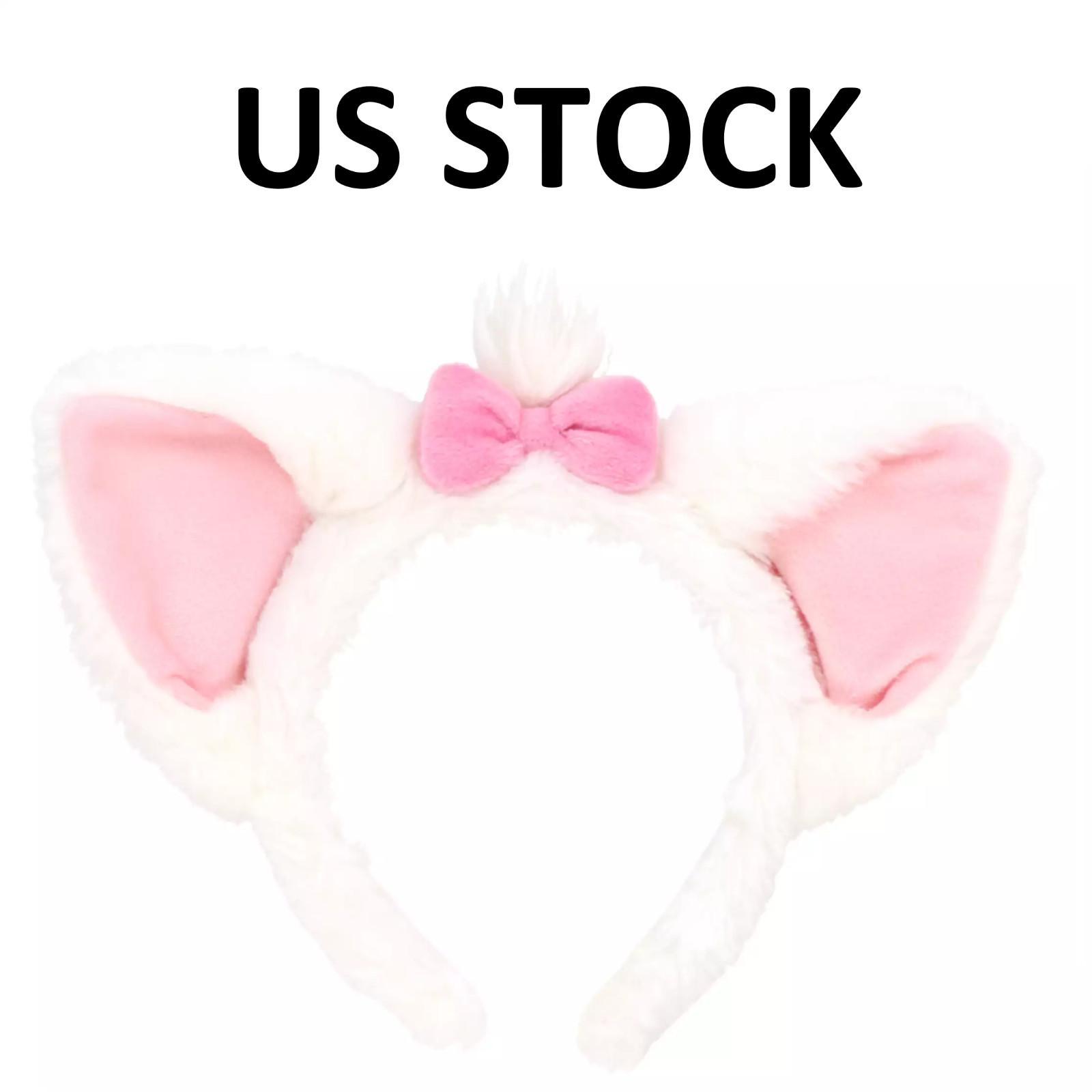 Tokyo Disney Resort Marie The Aristocats Ear Headband Ears Japan【US STOCK】 Tokyo Disney Resort Marie The Aristocats Ear Headband Ears Japan【US STOCK】