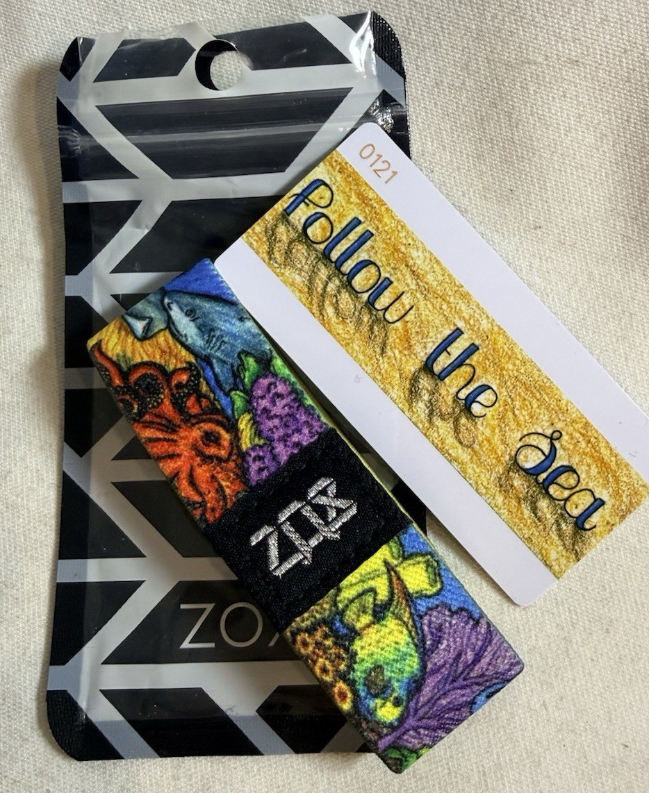 Zox FOLLOW THE SEA Strap Reversible Wristband Bracelet
