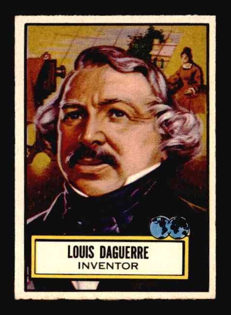 1952 Topps #92 Louis Daguerre - NM-MT