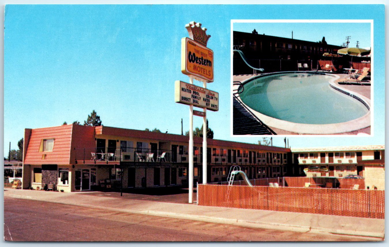 Postcard - Trailside Inn - Alturas, California Postcard - Trailside Inn - Alturas, California