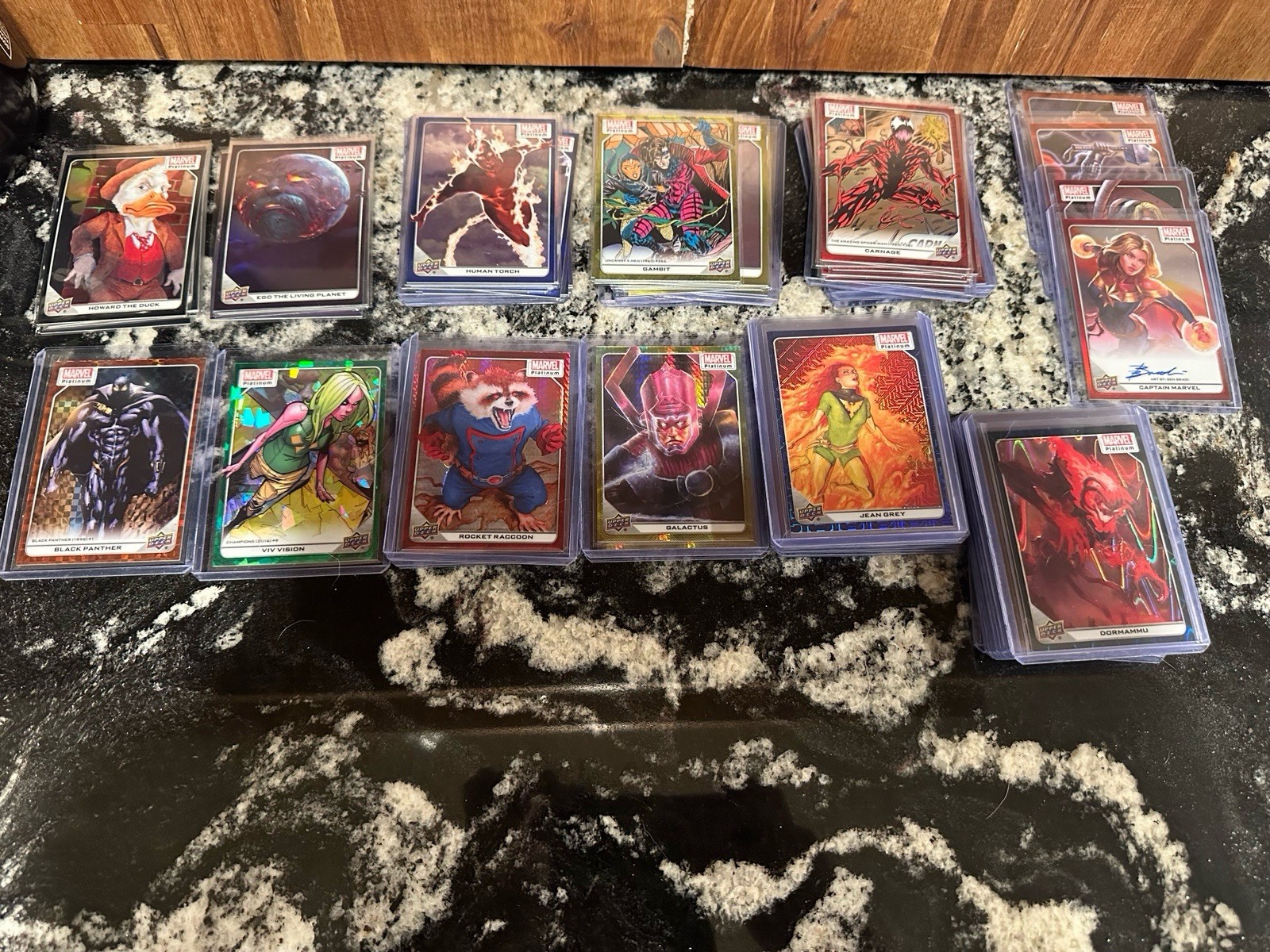 2023 Upper Deck Marvel Platinum ALL Numbered, Autos, And Colored Rainbow Lot 2023 Upper Deck Marvel Platinum ALL Numbered, Autos, And Colored Rainbow Lot