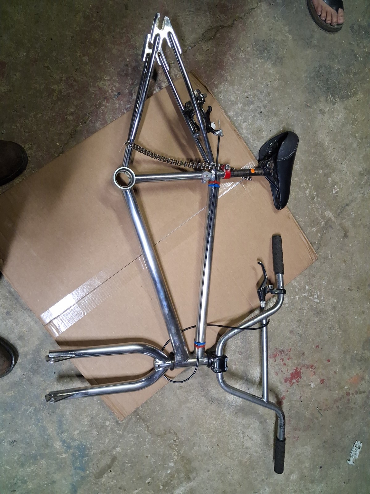 Vintage 1994 Redline Proline 20" BMX Racing Frameset – Includes Original Forks Vintage 1994 Redline Proline 20" BMX Racing Frameset – Includes Original Forks