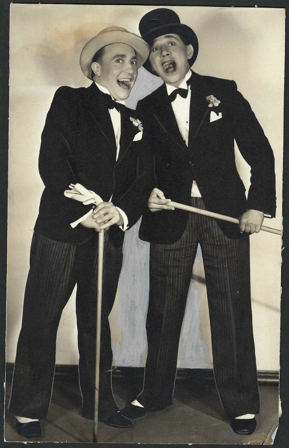 OLE OLSON + CHICK JOHNSON VINTAGE ORIGINAL PHOTO HOLLYWOOD 1931 STUNNING MOVIE OLE OLSON + CHICK JOHNSON VINTAGE ORIGINAL PHOTO HOLLYWOOD 1931 STUNNING MOVIE