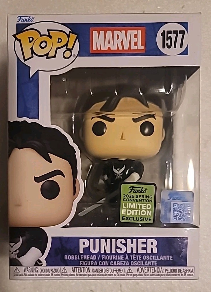 Funko Pop Vinyl: Marvel - Punisher With Sword #1577 (ECCC) - Exclusive