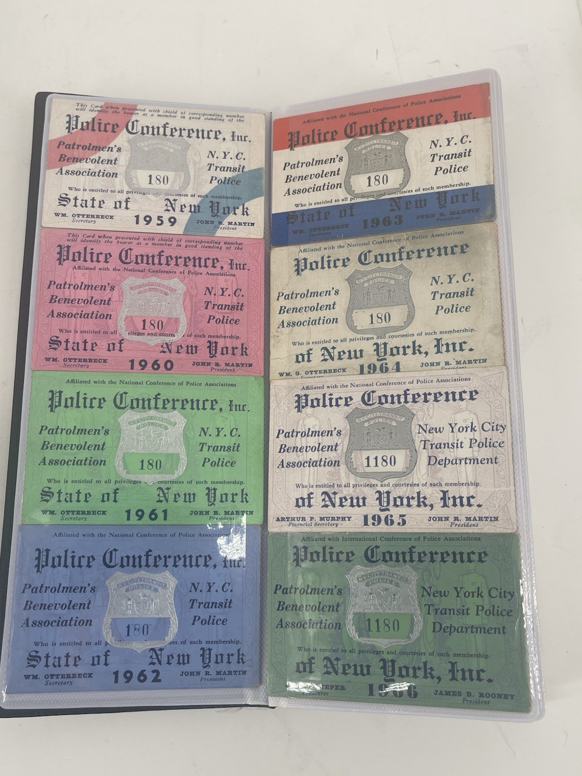 Vintage NYC Transit Membership Card Collection 1959-2007 Album Vintage NYC Transit Membership Card Collection 1959-2007 Album