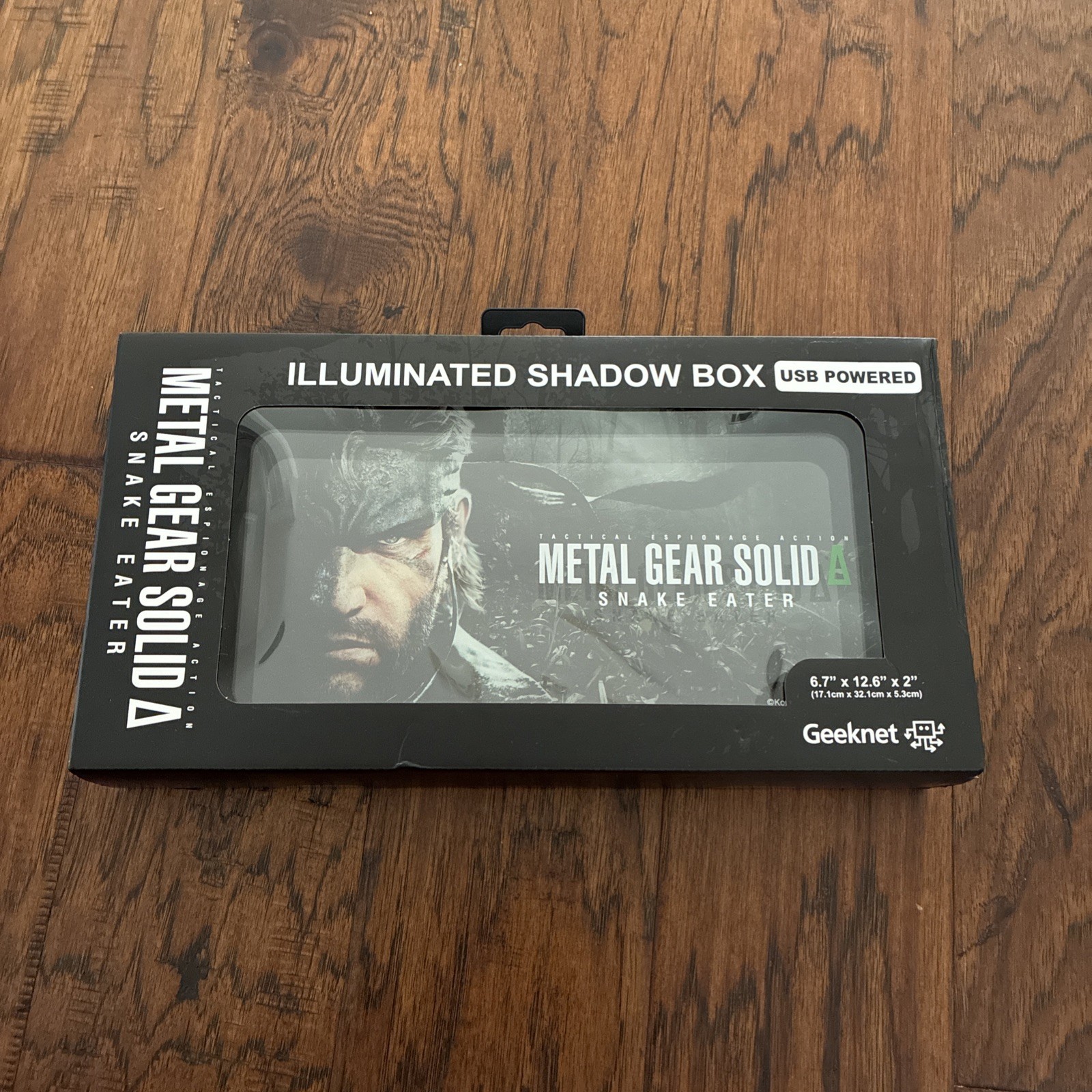 Metal Gear Solid Delta Snake Eater Shadow Box NEW UNOPENED - USB Powered Metal Gear Solid Delta Snake Eater Shadow Box NEW UNOPENED - USB Powered